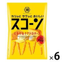 スコーン とろけるクアトロチーズ 6袋 湖池屋 スナック菓子 おつまみ