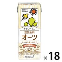 キッコーマンソイフーズ 豆乳飲料 オーツ 200ml 1箱（18本入）