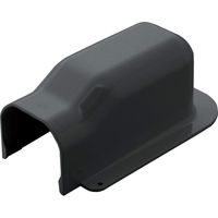 因幡電機産業 ウォールコーナー 後付用 LDWAー70 黒 LDWA-70-K 1セット(3個)（直送品）