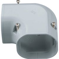 因幡電機産業 (INABA) 配管保護資材 平面コーナー90° 灰 1セット（10個入）