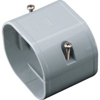 因幡電機産業 LDジョイント LDJー90 灰 LDJ-90-G 1セット(10個)（直送品）