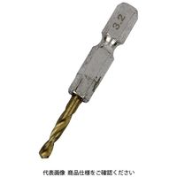 藤原産業 SK11 六角軸Tin鉄ドリル 極短 3.2mm 1セット(5個)（直送品）