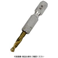 藤原産業 SK11 六角軸Tin鉄ドリル 極短 3.8mm 1セット(5個)（直送品）