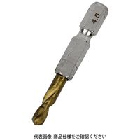 藤原産業 SK11 六角軸Tin鉄ドリル 極短 4.5mm 1セット(4個)（直送品）