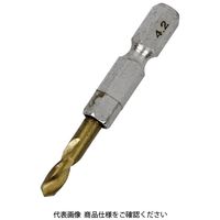 藤原産業 SK11 六角軸Tin鉄ドリル 極短 4.2mm 1セット(5個)（直送品）