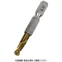 藤原産業 SK11 六角軸Tin鉄ドリル 極短 5.0mm 1セット(4個)（直送品）