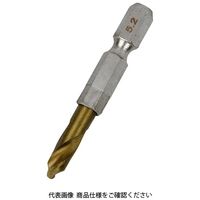 藤原産業 SK11 六角軸Tin鉄ドリル 極短 5.2mm 1セット(4個)（直送品）
