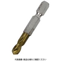 藤原産業 SK11 六角軸Tin鉄ドリル 極短 6.0mm 1セット(4個)（直送品）