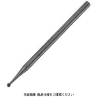 藤原産業 SK11 軸付精密ヤスリ球型1.4mm SRBー701 SRB-701 1セット(4個)（直送品）