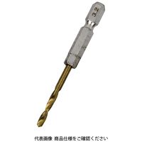 藤原産業 SK11 六角軸Tin鉄ドリル 微短 3.2mm 1セット(5個)（直送品）