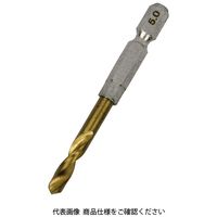 藤原産業 SK11 六角軸Tin鉄ドリル 微短 5.0mm 1セット(4個)（直送品）