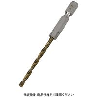 藤原産業 SK11 六角軸Tin鉄ドリル 普通 3.3mm 1セット(5個)（直送品）