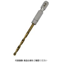 藤原産業 SK11 六角軸Tin鉄ドリル 普通 3.2mm 1セット(5個)（直送品）