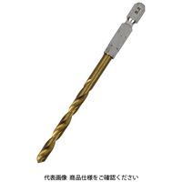 藤原産業 SK11 六角軸Tin鉄ドリル 普通 5.2mm 1セット(4個)（直送品）