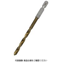 藤原産業 SK11 六角軸Tin鉄ドリル 普通 5.5mm 1セット(4個)（直送品）