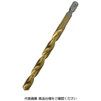 藤原産業 SK11 六角軸Tin鉄ドリル 普通 8.0mm 1セット(3個)（直送品）