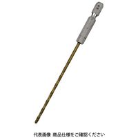 藤原産業 SK11 六角軸Tin鉄ドリル 微長 2.5mm 1セット(4個)（直送品）