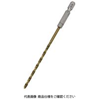 藤原産業 SK11 六角軸Tin鉄ドリル 微長 3.4mm 1セット(4個)（直送品）