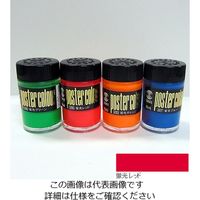 ターナー色彩 ポスターカラー 40ML 蛍光レッド 4993453002577 1セット(6個)（直送品）