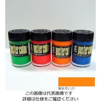 ターナー色彩 ポスターカラー 40ML 蛍光オレンジ 4993453002553 1セット(6個)（直送品）