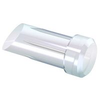 MENTOR GmbH クリア フラット レンズ， LED照明 アクリル透明棒 1293.4000 1ロット(10個)（直送品）