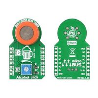 MikroElektronika ガスセンサ Alcohol clickアドオンボード MQー3 MIKROEー1586 1個（直送品）