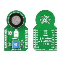 MikroElektronika ガスセンサ LPG clickアドオンボード MQー5 MIKROEー1587 1個（直送品）