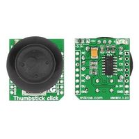 MikroElektronika Thumbstick ジョイスティック mikroBus Clickボード MIKROE-1627 1個（直送品）