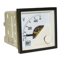 Sifam Tinsley アナログ電圧計 AC EQ44ーV70X2N1CAW0ST 1個（直送品）