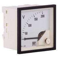 Sifam Tinsley アナログ電圧計 AC EQ74ーV65X2N1CAW0ST 1個（直送品）