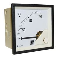 Sifam Tinsley アナログ電圧計 AC EQ74ーV63X2N1CAW0ST 1個（直送品）