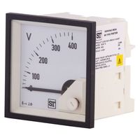 Sifam Tinsley アナログ電圧計 AC EQ74ーV69X2N1CAW0ST 1個（直送品）