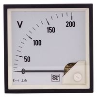 Sifam Tinsley アナログ電圧計 AC EQ94ーV65X2N1CAW0ST 1個（直送品）