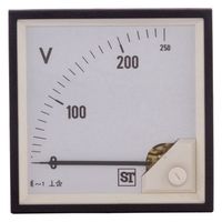 Sifam Tinsley アナログ電圧計 AC EQ94ーV67X2N1CAW0ST 1個（直送品）