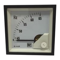 Sifam Tinsley 周波数メータ アナログ Sigmaシリーズ ZQ44-46243N1CAW0ST 1個（直送品）