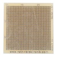 Roth Elektronik ユニバーサル基板 穴ピッチ:1.27x1.27mm Single Sided RE LF