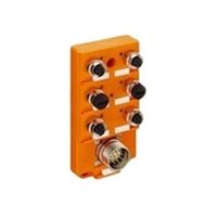 ヒルシュマン センサボックス Hirschmann 6 ポート 5 極 M12 ソケット 11128 ASBS 6/LED 5-4 1個（直送品）