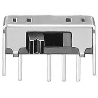 knitterーswitch スライドスイッチ 100 mA @ 12 V dc MFP 213 P-RA 1ロット(5個)（直送品）
