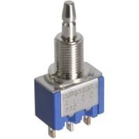 knitterーswitch 押しボタンスイッチ， モーメンタリ， ブッシュ， 単極双投(SPDT)， MPS 103 F 1個（直送品）