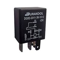 Durakool リレー 12V dc SPNO プラグイン タイプ DG