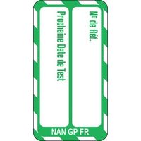 日本ブレイディ ナノタグ Brady 緑地に白 言語:フランス式 NAN-FR-NAN-GP-GN-20 1袋(20個)（直送品）