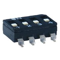 knitterーswitch ディップスイッチ， 凸型， 6PST SBS 61006 T 1ロット(10個)（直送品）