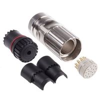 フエニックス・コンタクト Phoenix Contact 丸型コネクタ， 17極， M23， ケーブルマウント， 1619756 1個（直送品）