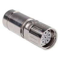 Phoenix Contact 丸型コネクタ， 5 + PE極， M23， ケーブルマウント， 1618202 1個（直送品）