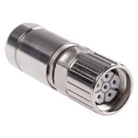 Phoenix Contact 丸型コネクタ， 5 + PE極， M23， ケーブルマウント， 1605549 1個（直送品）