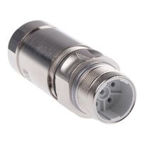 Phoenix Contact 丸型コネクタ， 5 + PE極， M23， ケーブルマウント， 1605510 1個（直送品）