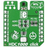 MikroElektronika 温度 / 湿度センサ Humidity Clickアドオンボード MIKROEー1797 1個（直送品）