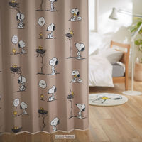 スミノエ PEANUTS セミオーダー カーテン フレンズネスト 1300×2050mm ベージュ 1セット(2枚入)（直送品）