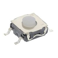 C & K タクタイルスイッチ 単極単投(SPST) 表面実装 ガルウィング モーメンタリ 6.2 x 6.2mm KSC221G LFS（直送品）