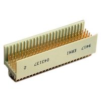 ERNI Electronics バックプレーンコネクタ， オス， 125 極， 7 列 垂直 053008 1個（直送品）